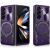 Защитный чехол Deexe Magnetic Space (FF) для Samsung Galaxy Fold 5 - Purple