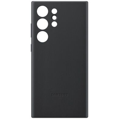 Защитный чехол Leather Case для Samsung Galaxy S23 Ultra (S918) EF-VS918LBEGRU - Black