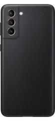 Чехол Leather Cover для Samsung Galaxy S21 Plus (G996) EF-VG996LBEGRU - Black