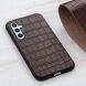 Кожаный чехол UniCase Croco Skin для Samsung Galaxy A54 (A546) - Brown. Фото 5 из 5
