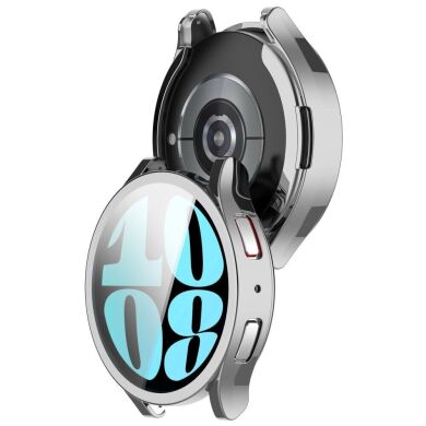 Защитный чехол Deexe Protective Frame для Samsung Galaxy Watch 6 (44mm) - Silver