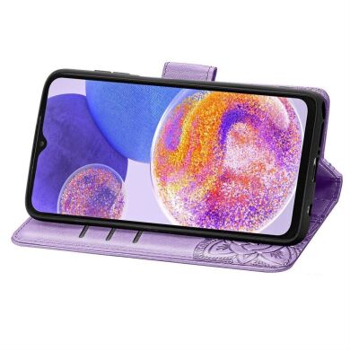 Чехол UniCase Butterfly Pattern для Samsung Galaxy A23 (A235) - Light Purple