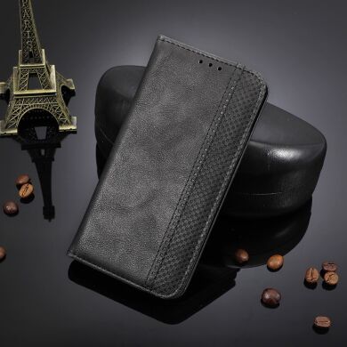 Чехол Deexe Retro Style для Samsung Galaxy S21 (G991) - Black
