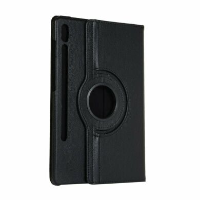 Чехол Deexe Rotation для Samsung Galaxy Tab S7 (T870/875) / S8 (T700/706) - Black