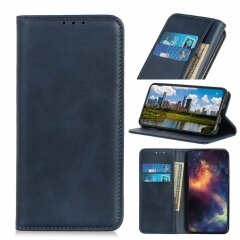 Чехол Deexe Wallet Case для Samsung Galaxy A21s (A217) - Blue