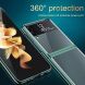 Чехол GKK Fold Case для Samsung Galaxy Flip 3 - Transparent. Фото 3 из 6
