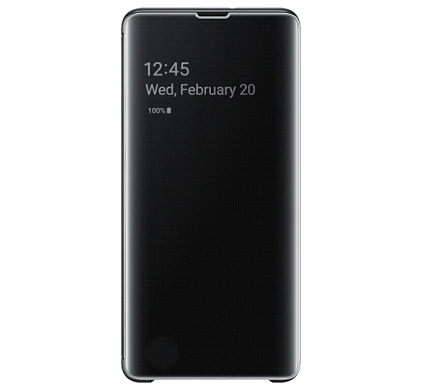 Чехол-книжка Clear View Cover для Samsung Galaxy S10 Plus (G975) EF-ZG975CBEGRU - Black