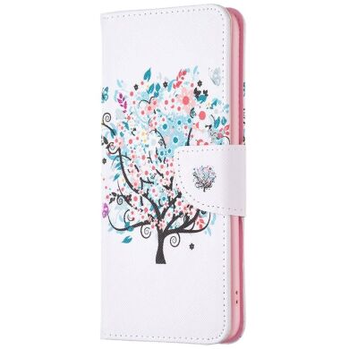 Чехол-книжка Deexe Color Wallet для Samsung Galaxy A35 (A356) - Flower Tree