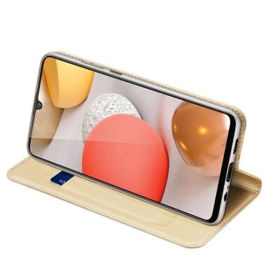 Чехол-книжка DUX DUCIS Skin Pro для Samsung Galaxy A12 (A125) / A12 Nacho (A127) / M12 (M127) - Gold