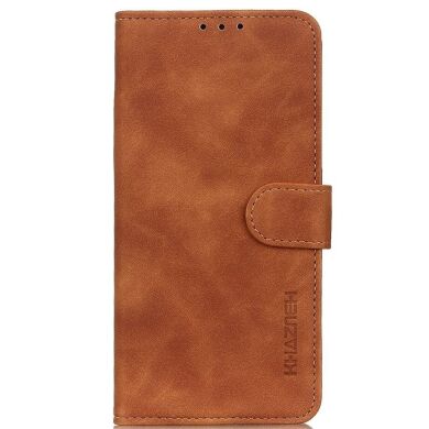 Чехол-книжка KHAZNEH Retro Wallet для Samsung Galaxy A05s (A057) - Brown