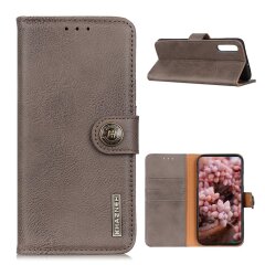 Чехол-книжка KHAZNEH Wallet Cover для Samsung Galaxy A02 (A022) - Grey