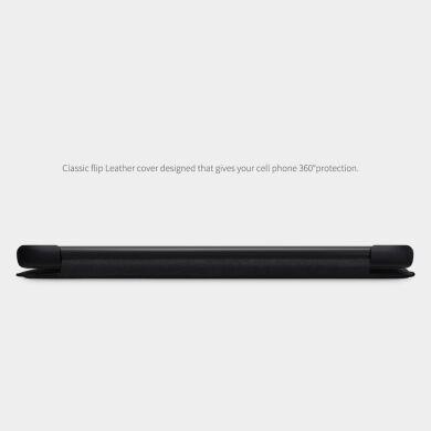 Чехол-книжка NILLKIN Qin Series для Samsung Galaxy A70 (A705) - Black