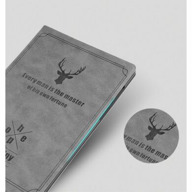 Чехол-книжка UniCase Deer Pattern для Samsung Galaxy Tab S6 (T860/865) - Brown
