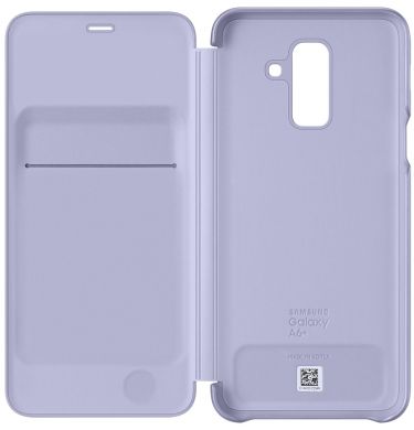 Чехол-книжка Wallet Cover для Samsung Galaxy A6+ 2018 (A605) EF-WA605CVEGRU - Violet
