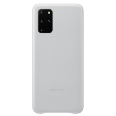 Чохол Leather Cover для Samsung Galaxy S20 Plus (G985) EF-VG985LSEGRU - Grayish White
