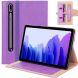Чехол UniCase Business Style для Samsung Galaxy Tab S7 (T870/875) / S8 (T700/706) - Purple. Фото 1 из 20
