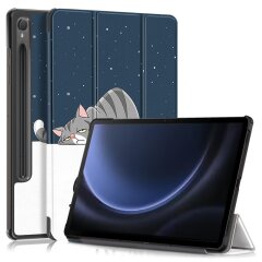 Чехол UniCase Life Style для Samsung Galaxy Tab S9 FE (X510) - Cat