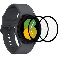 Комплект захисного скла Deexe Full Cover для Samsung Galaxy Watch 5 (44mm) - Black