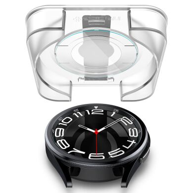 Комплект защитных стекол Spigen (SGP) Screen Protector EZ Fit Glas.tR (FW) для Samsung Galaxy Watch 6 Classic (43mm)