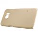 Пластиковая накладка NILLKIN Frosted Shield для Samsung Galaxy S6 (G920) + пленка - Gold. Фото 5 из 13