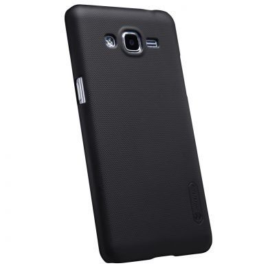 Пластиковый чехол NILLKIN Frosted Shield для Samsung Galaxy J2 Prime (G532) + пленка - Black