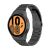 Ремешок Deexe Stainless Steel для Samsung Galaxy Watch 4 (40/44mm) / Watch 4 Classic (42/46mm) - Black