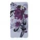 Силиконовая накладка Deexe Life Style для Samsung Galaxy A3 (2016) - Purple Flowers. Фото 1 из 6