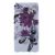 Силиконовая накладка Deexe Life Style для Samsung Galaxy A3 (2016) - Purple Flowers