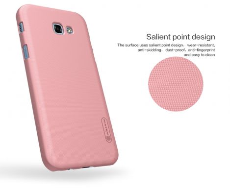 Пластиковый чехол NIILKIN Frosted Shield для Samsung Galaxy A5 2017 (A520) - Red