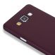 Силиконовый (TPU) чехол X-LEVEL Matte для Samsung Galaxy A5 (A500) - Wine Red. Фото 2 из 6