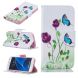Чехол-книжка Deexe Color Wallet для Samsung Galaxy S7 (G930) - Butterfly in Flowers D. Фото 1 из 8