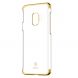 Пластиковый чехол BASEUS Glitter Series для Samsung Galaxy S9 (G960) - Gold. Фото 2 из 16