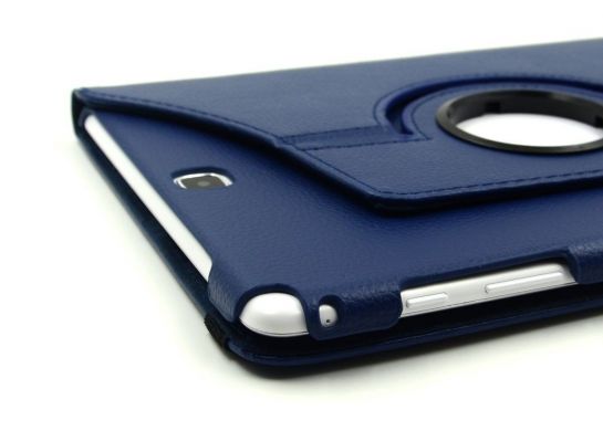 Вращающийся чехол Deexe Rotation для Samsung Galaxy Tab A 9.7 (T550/551) - Dark Blue