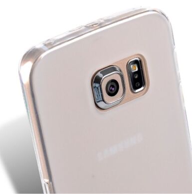 Силиконовая накладка Melkco Poly Jacket для Samsung Galaxy S6 edge (G925) - White
