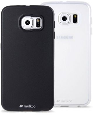 Силиконовая накладка Melkco Poly Jacket для Samsung Galaxy S6 (G920) + пленка - Black