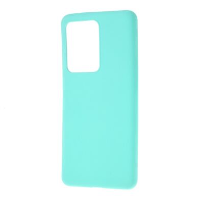 Силиконовый (TPU) чехол Deexe Matte Case для Samsung Galaxy S20 Ultra (G988) - Baby Blue