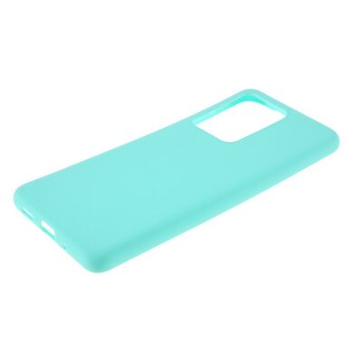 Силиконовый (TPU) чехол Deexe Matte Case для Samsung Galaxy S20 Ultra (G988) - Baby Blue