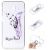 Силиконовый (TPU) чехол Deexe Pretty Glossy для Samsung Galaxy J6+ (J610) - Purple Feather and Bird