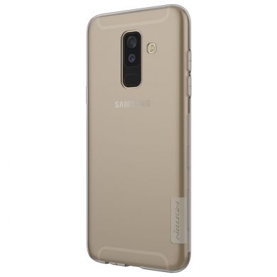 Силиконовый (TPU) чехол NILLKIN Nature TPU для Samsung Galaxy A6+ 2018 (A605) - Grey