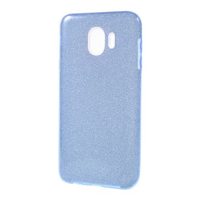 Силиконовый (TPU) чехол UniCase Glitter Cover для Samsung Galaxy J4 2018 (J400) - Blue