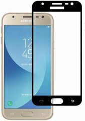 Защитное стекло Deexe 5D Full Glue для Samsung Galaxy J3 2017 (J330) - Black