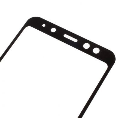 Защитное стекло Deexe Full Coverage для Samsung Galaxy A8 (A530) - Black