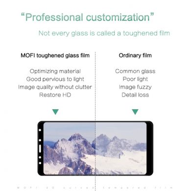 Защитное стекло MOFI 3D Curved Edge для Samsung Galaxy J8 2018 (J810) - Black