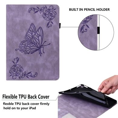 Захисний чохол Deexe Butterfly Case для Samsung Galaxy Tab A9 Plus (X210/216) - Purple