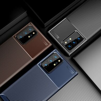 Захисний чохол Deexe Fusion для Samsung Galaxy Note 20 Plus / Note 20 Ultra - Blue