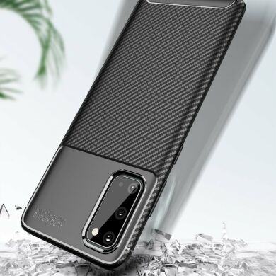 Защитный чехол Deexe Fusion для Samsung Galaxy S20 (G980) - Brown
