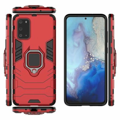 Защитный чехол Deexe Hybrid Case для Samsung Galaxy S20 Ultra (G988) - Red