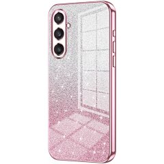Захисний чохол Deexe Sparkles Cover для Samsung Galaxy S23 FE - Pink
