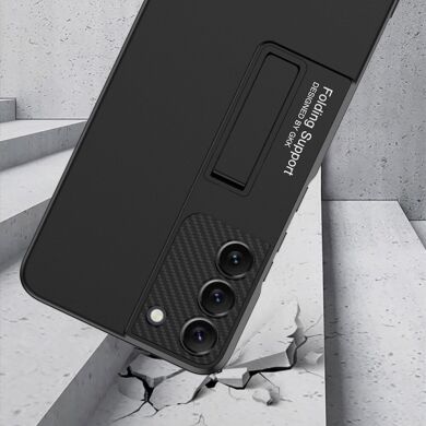 Защитный чехол GKK UltraThin Bracket Shell для Samsung Galaxy S22 (S901) - Wine Red