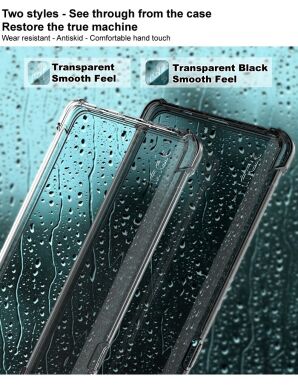 Защитный чехол IMAK Airbag MAX Case для Samsung Galaxy S21 Plus (G996) - Transparent Black